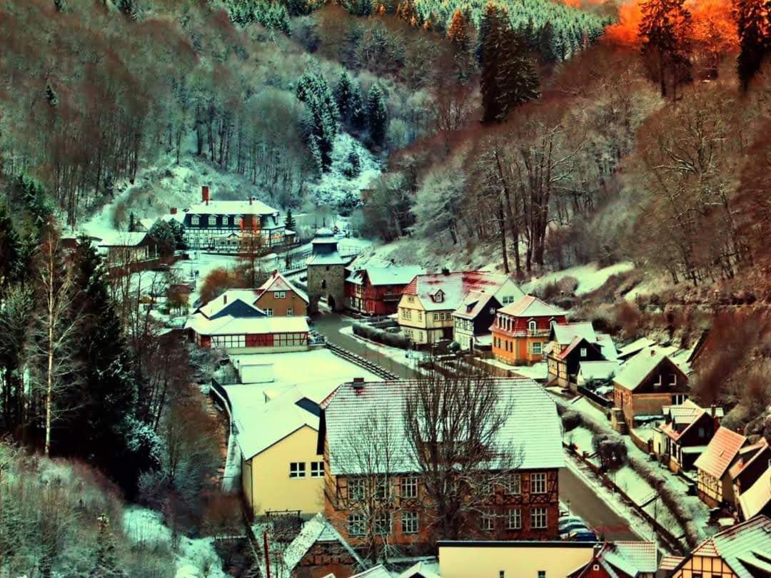 Ferienapartmenthaus Am Rittertor Stolberg i. Harz المظهر الخارجي الصورة